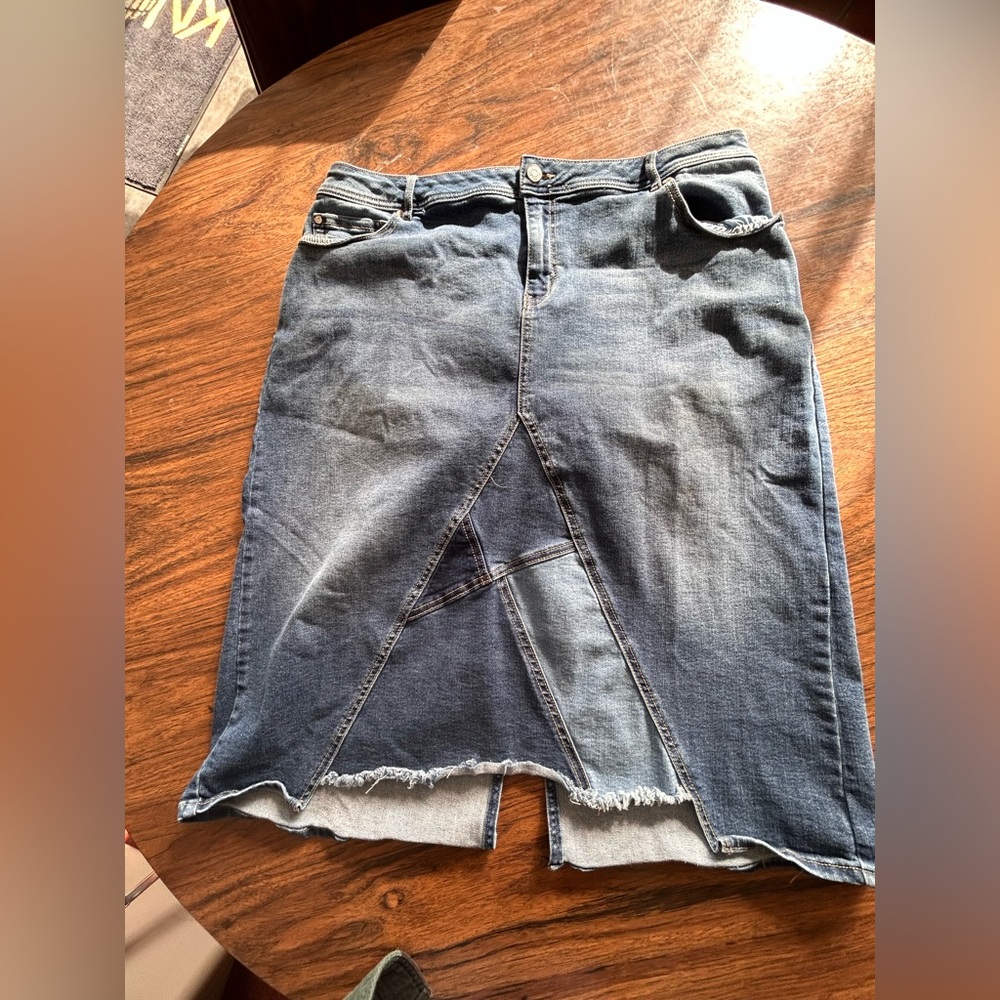 Y2K Style Denim Skirt